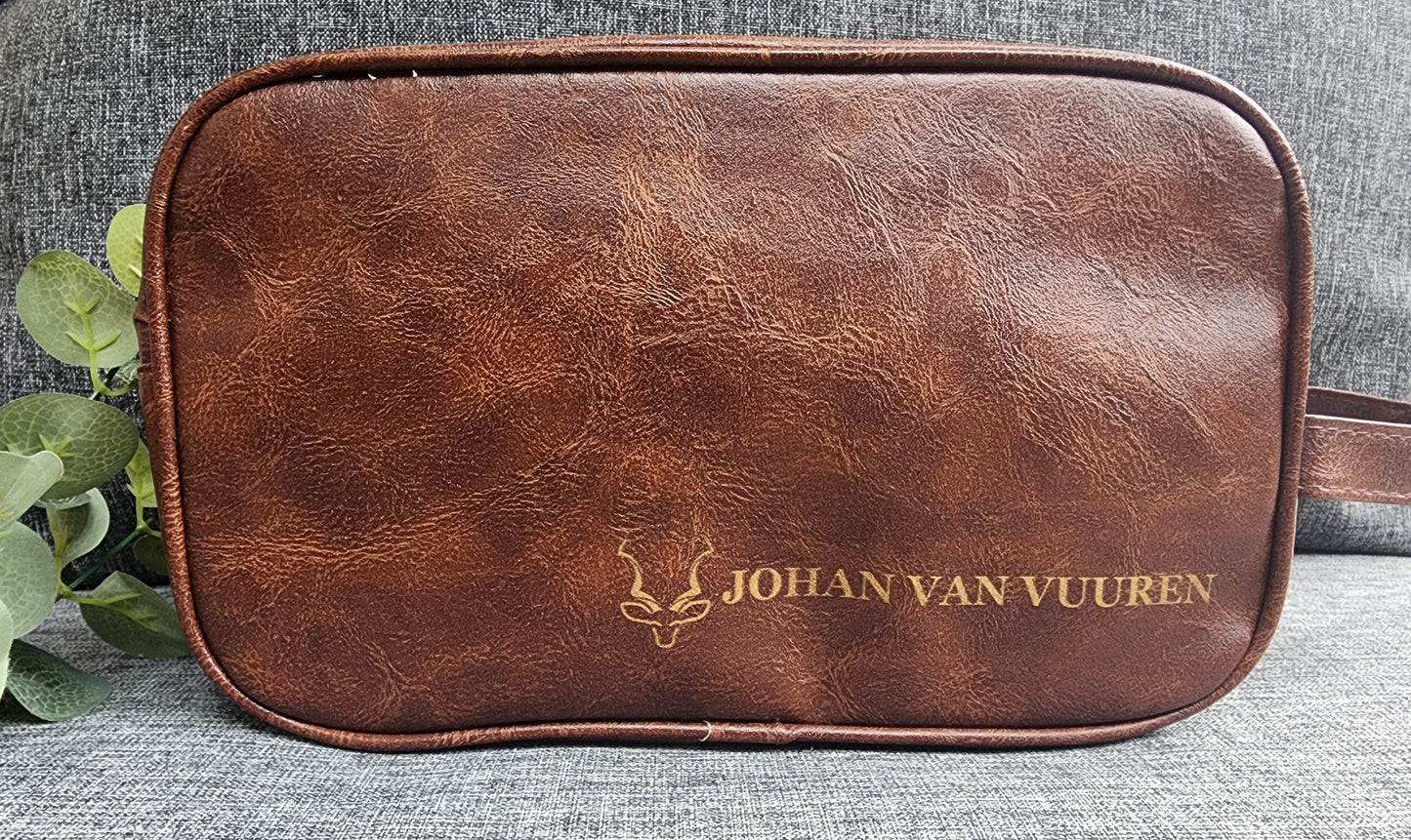 PU Leather Toiletry Bag