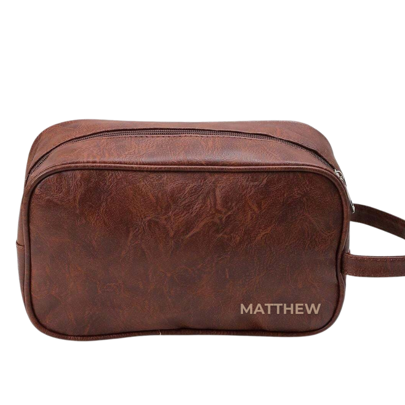 PU Leather Toiletry Bag