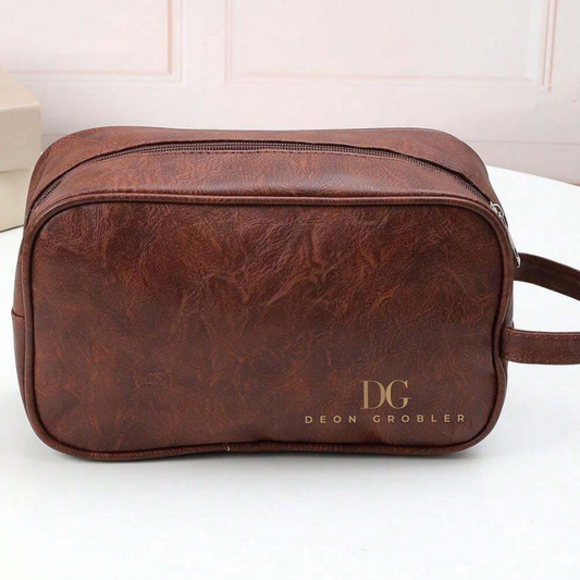 PU Leather Toiletry Bag