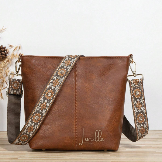 Vintage Crossbody Bag - Personalised